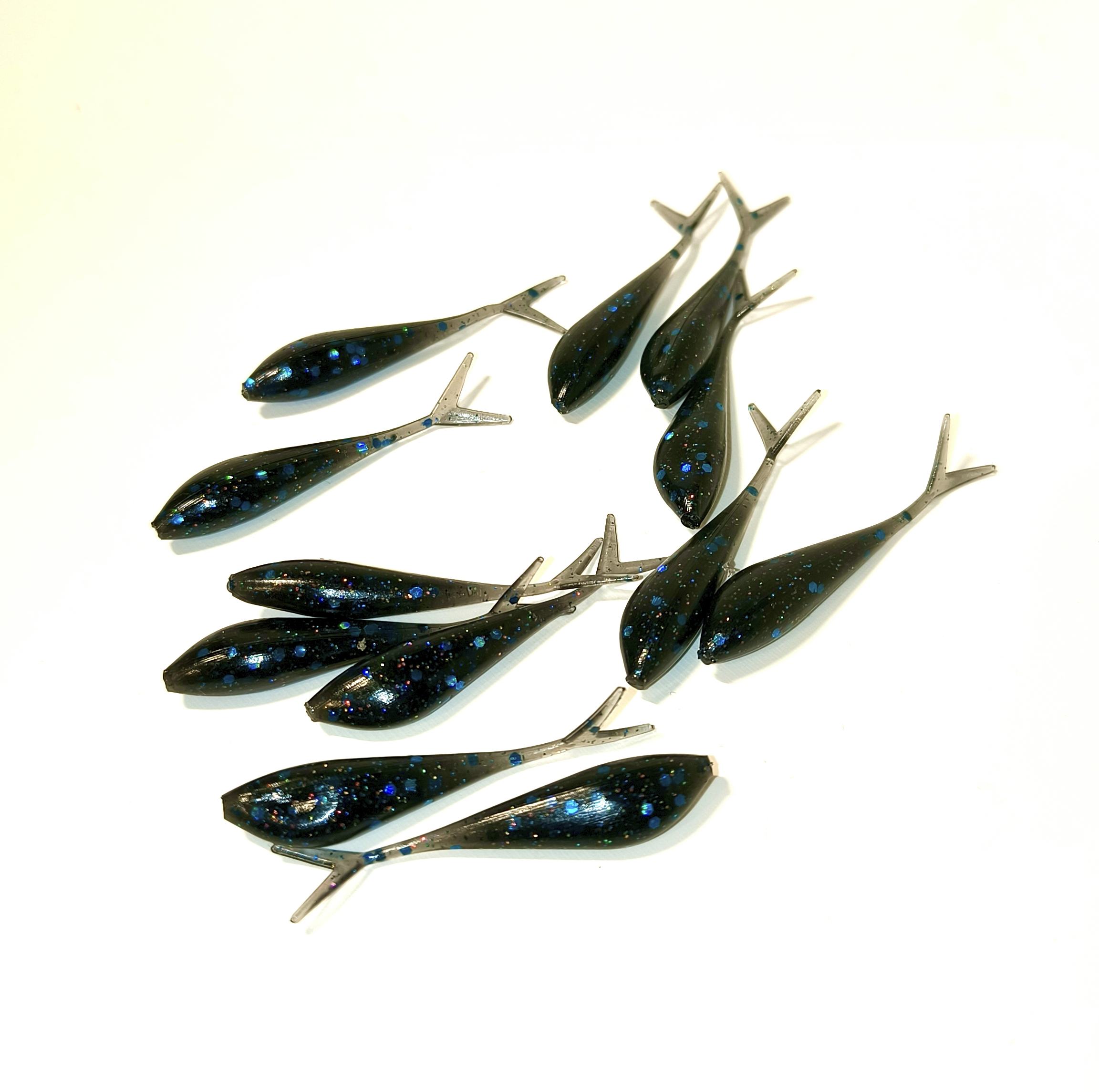 1.6" - 4cm V-Tail Minnow (12 pack)