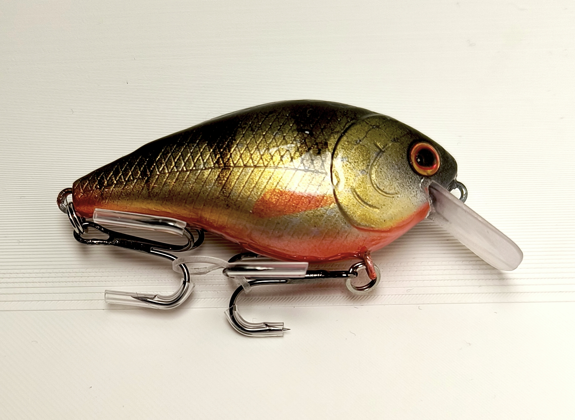 7cm Natural Perch - Floating Shallow Diver (9g)