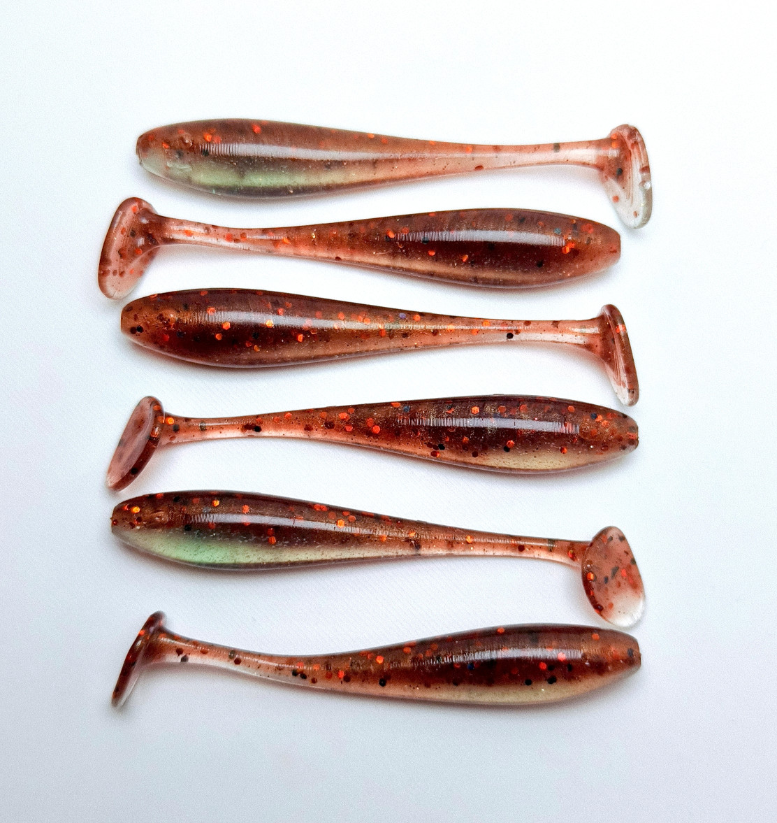 3" - 7.6cm Slick Swim (6 pack)