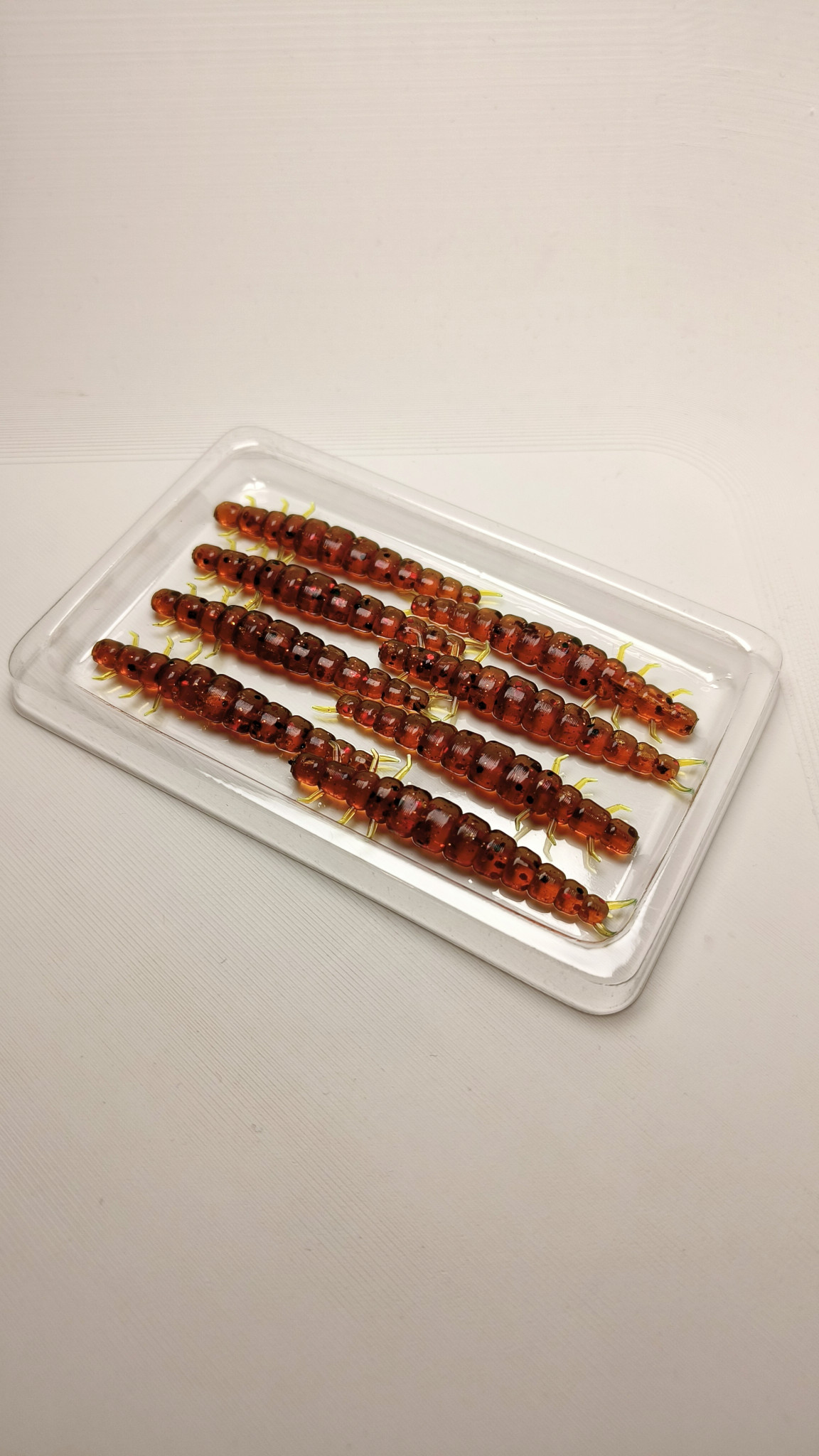 Cadis Larva 2.2" - 5.6cm (8 pack)