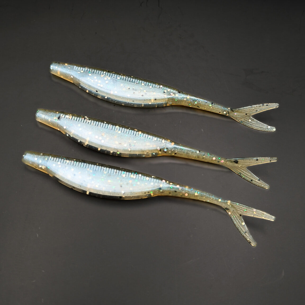 Flook 12.5cm large soft swimbait 5 pack for pike and perch fishing