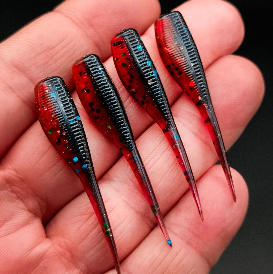 IMG20251031223248 Perch Slayer 2 inch 5cm soft swimbait 10 pack for perch fishing