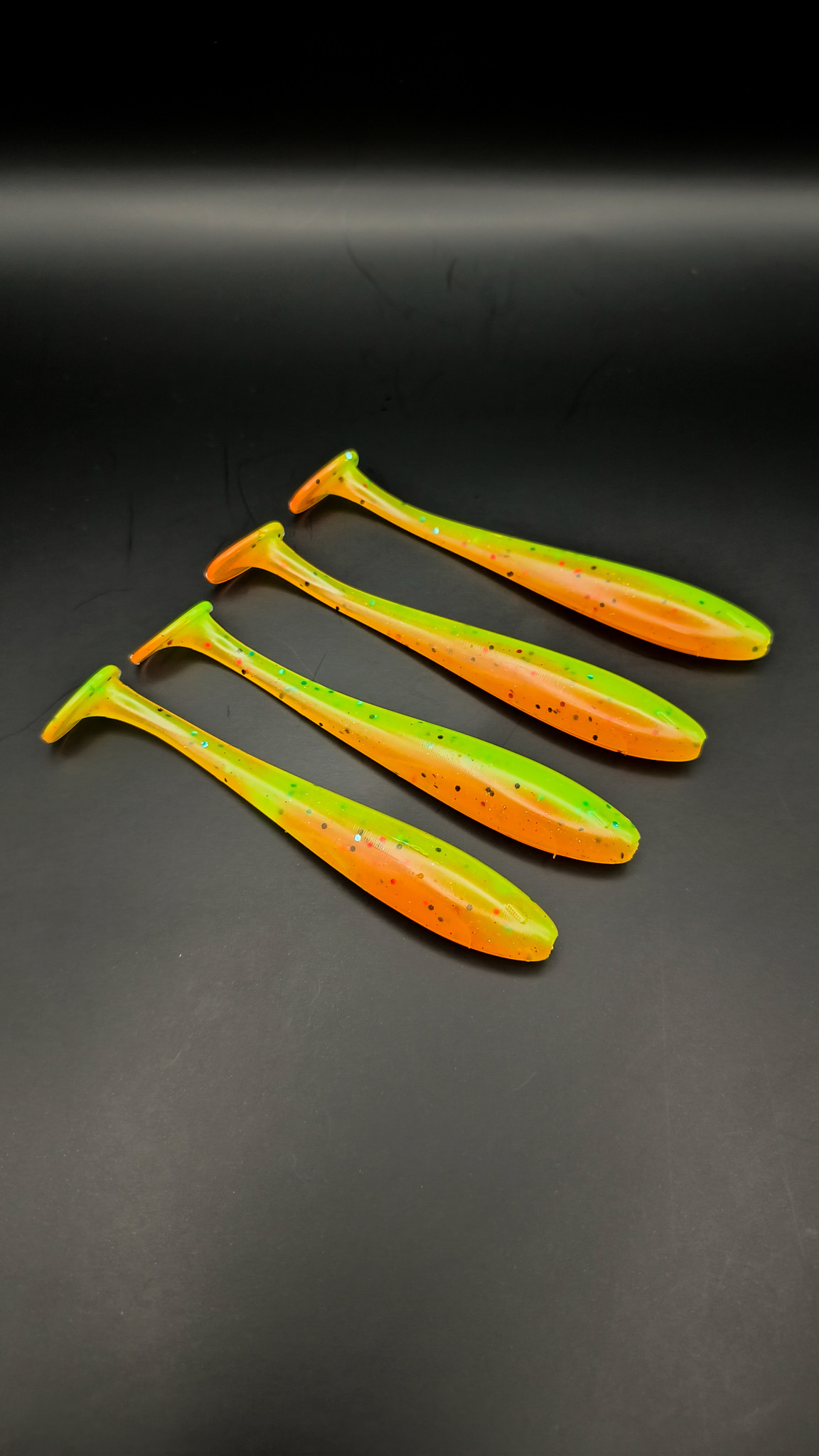 4" - 10cm Slick Swim Paddle Tail *Hook Slot (5 pack)