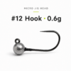 Tungsten Micro Jig Heads (5 pack)